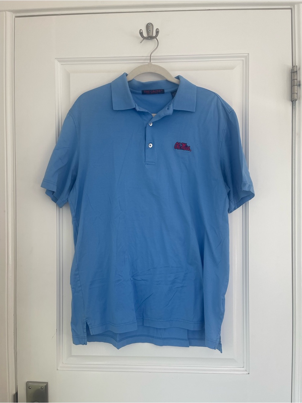 University of Mississippi Polo | Golf Shirt, Cotton, Embroidered Ole Miss Logo